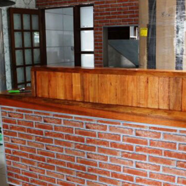 Painel PVC Top Luxo Tijolinho